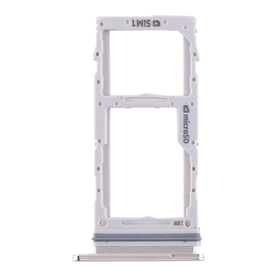 For Samsung Galaxy S20 SIM Card Tray + SIM Card Tray / Micro SD Card Tray (White)