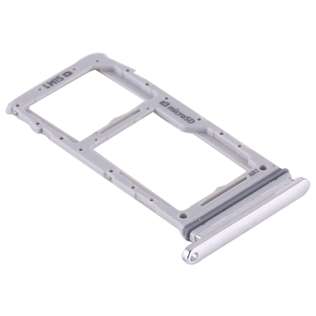For Samsung Galaxy S20 SIM Card Tray + SIM Card Tray / Micro SD Card Tray (White)