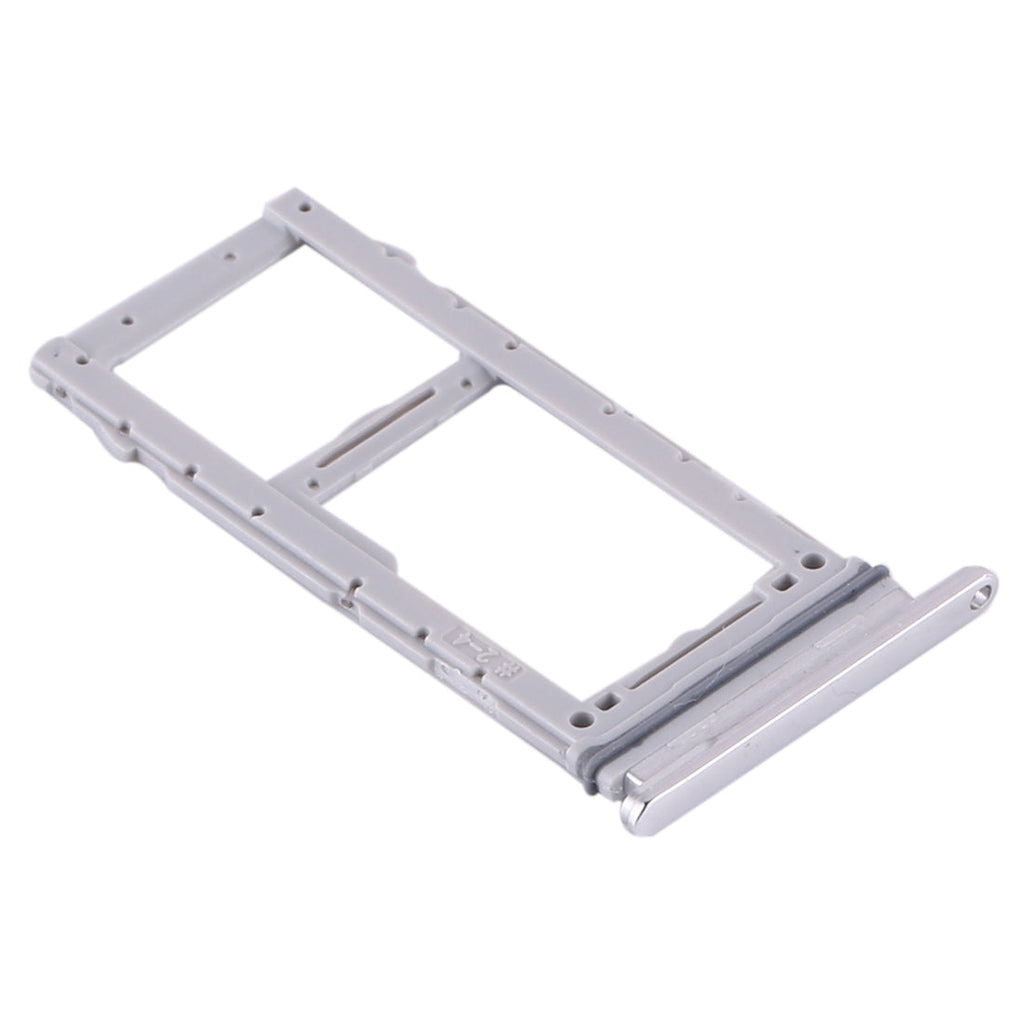 For Samsung Galaxy S20 SIM Card Tray + SIM Card Tray / Micro SD Card Tray (White)