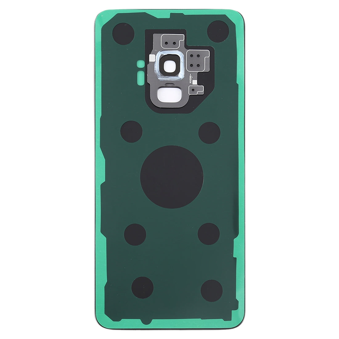 For Galaxy S9 Battery Back Cover with Camera Lens Frame (Grey)