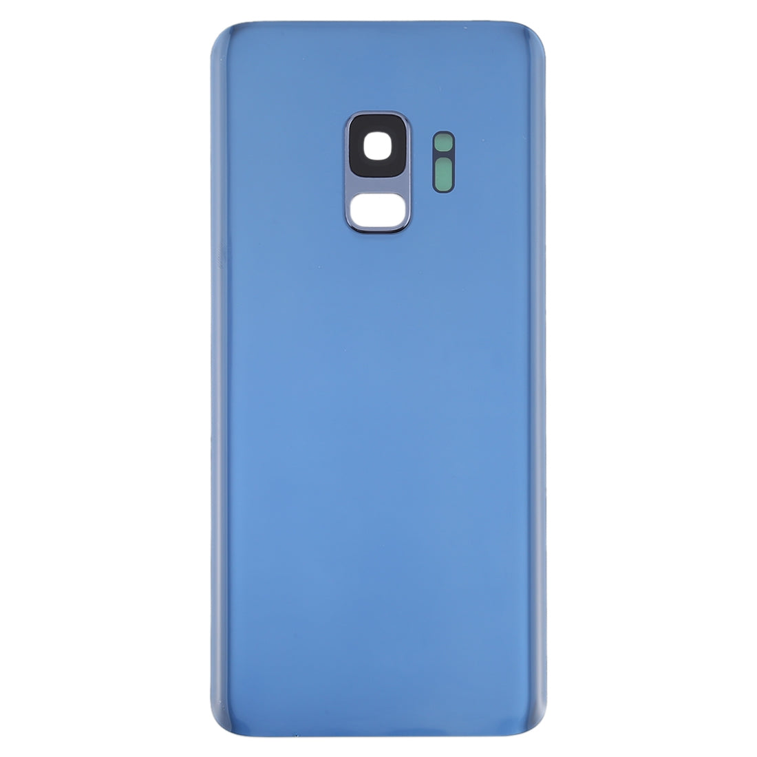 For Galaxy S9 Battery Back Cover with Camera Lens Frame (Blue)