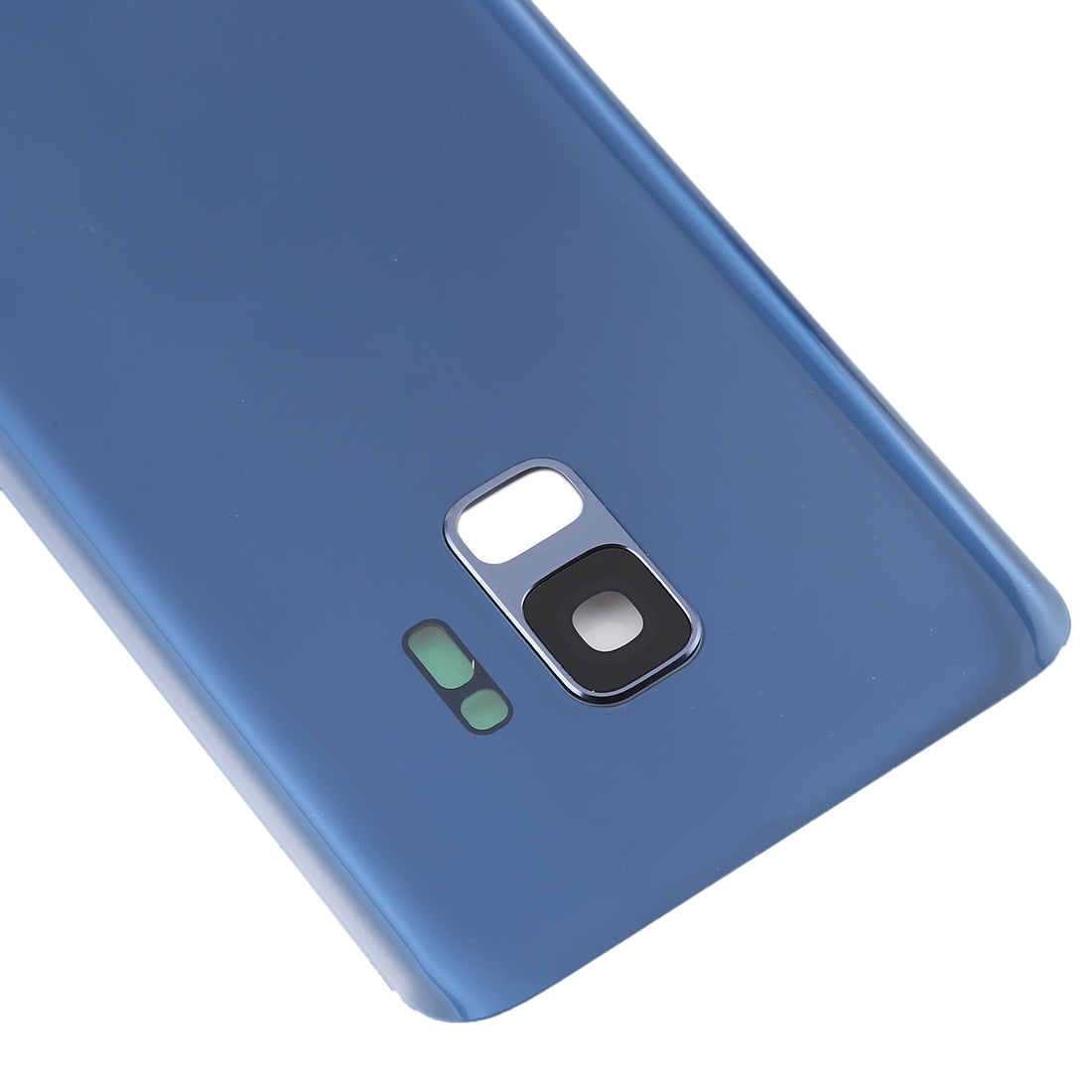 For Galaxy S9 Battery Back Cover with Camera Lens Frame (Blue)