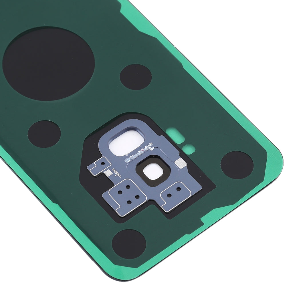For Galaxy S9 Battery Back Cover with Camera Lens Frame (Blue)