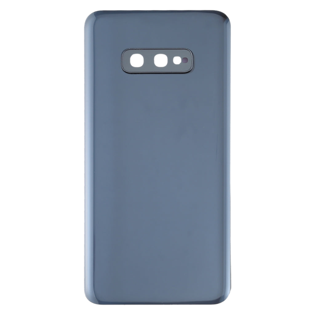 For Galaxy S10e Battery Back Cover with Camera Lens Frame (Black)