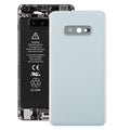 For Galaxy S10e Battery Back Cover with Camera Lens Frame (White)