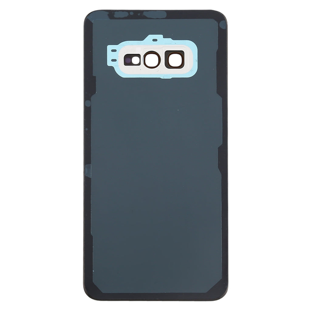For Galaxy S10e Battery Back Cover with Camera Lens Frame (White)
