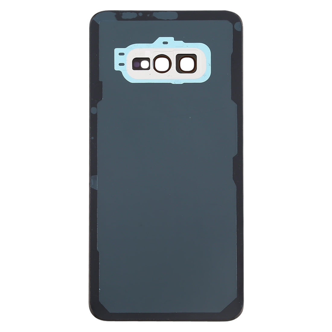 For Galaxy S10e Battery Back Cover with Camera Lens Frame (White)