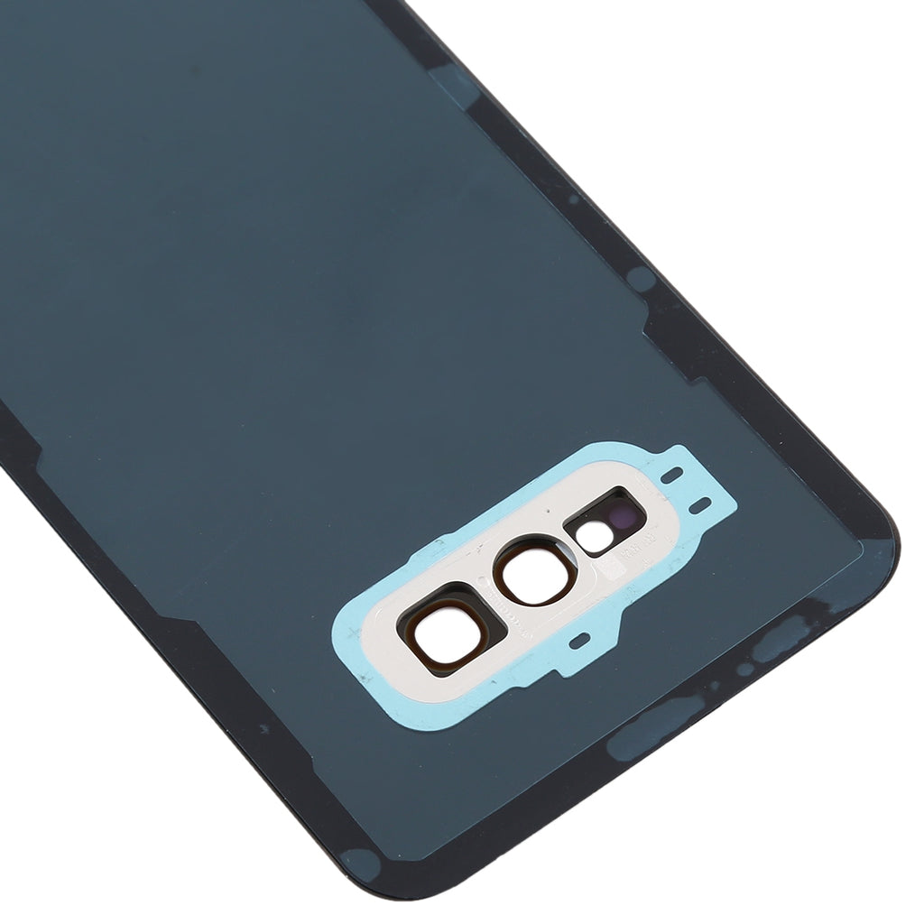 For Galaxy S10e Battery Back Cover with Camera Lens Frame (White)