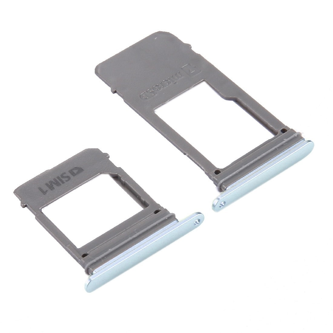 For Galaxy A5 (2017) / A520 & A7 (2017) / A720 SIM Card Tray + Micro SD Card Tray, Single Card (Blue)