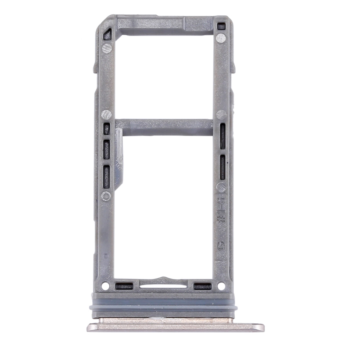 For Galaxy Note 8 SIM / Micro SD Card Tray(Silver)