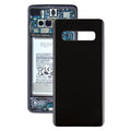 For Galaxy S10+ Battery Back Cover (Black)