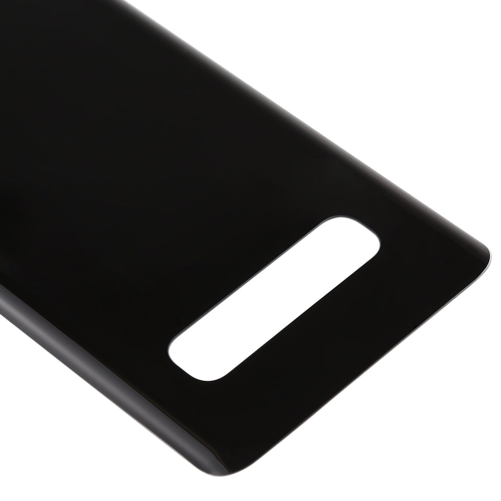 For Galaxy S10+ Battery Back Cover (Black)