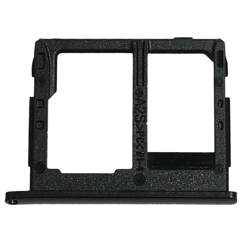 For Galaxy Tab A 8.0 / T380 / T385 SIM Card Tray +  Micro SD Card Tray (Black)