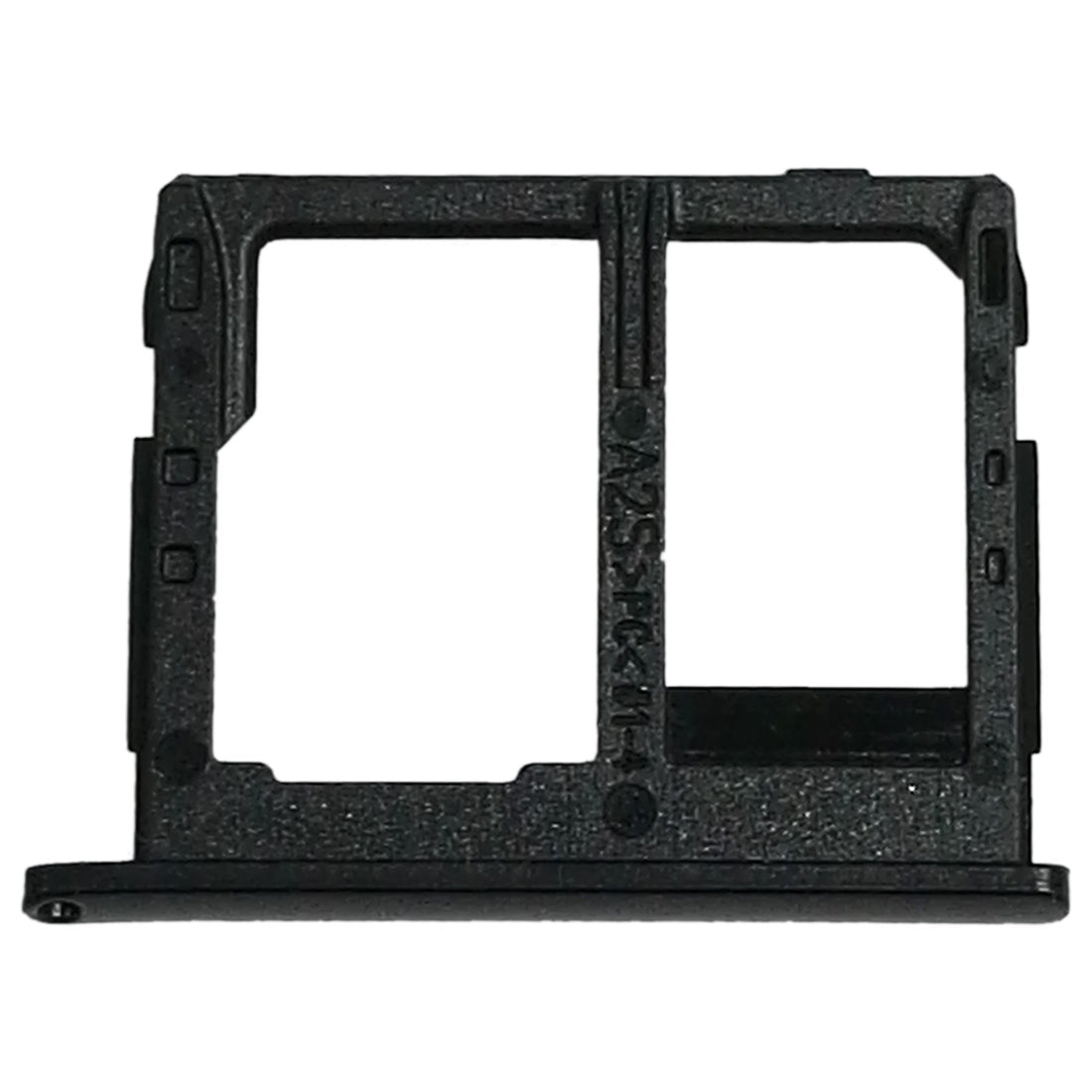 For Galaxy Tab A 8.0 / T380 / T385 SIM Card Tray +  Micro SD Card Tray (Black)