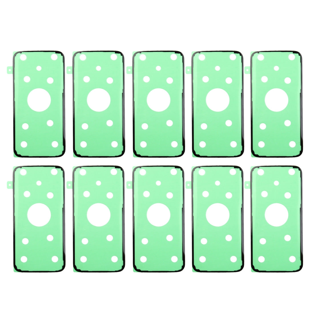 For Galaxy S7 / G930 10pcs Back Rear Housing Cover Adhesive