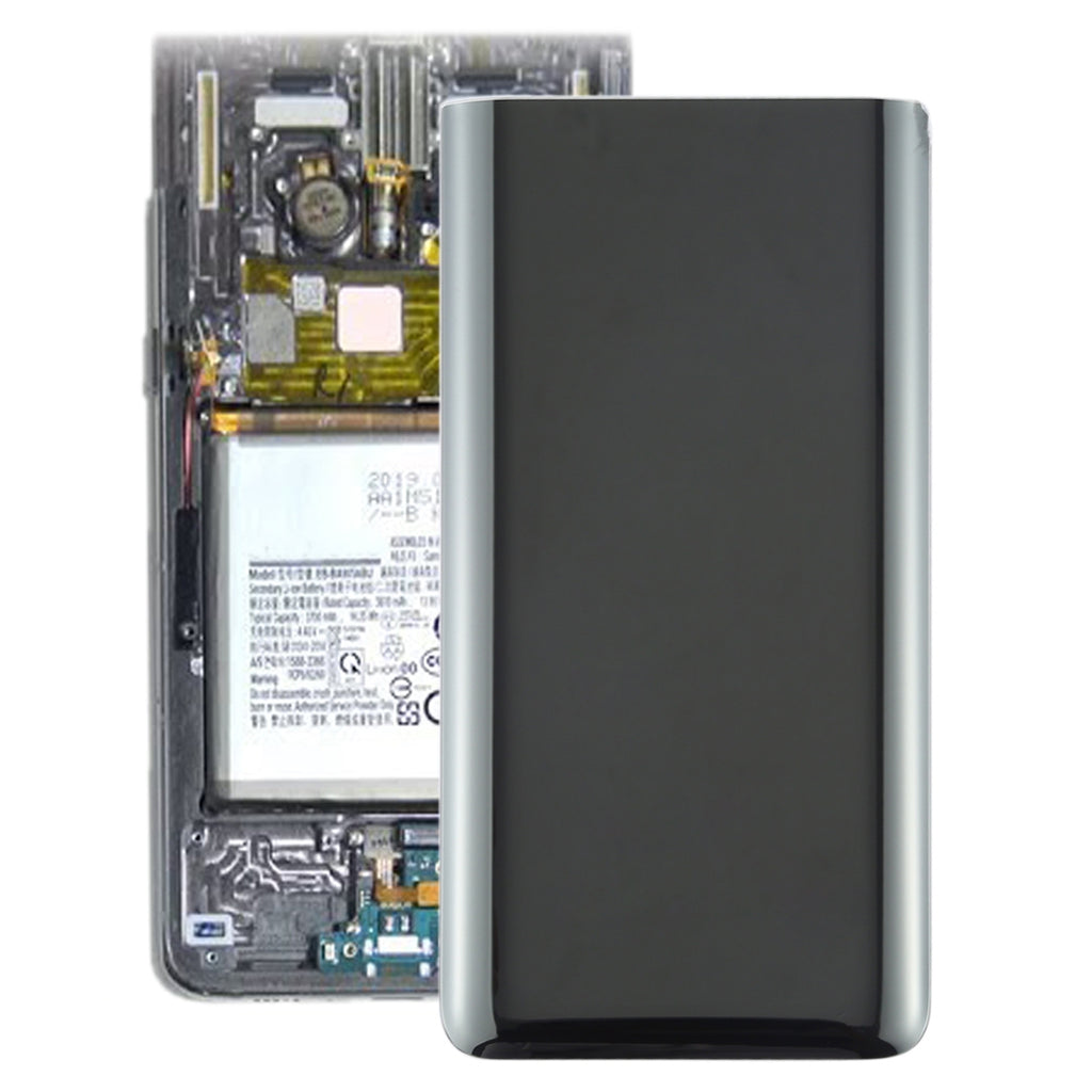 For Galaxy A80 Battery Back Cover (Black)
