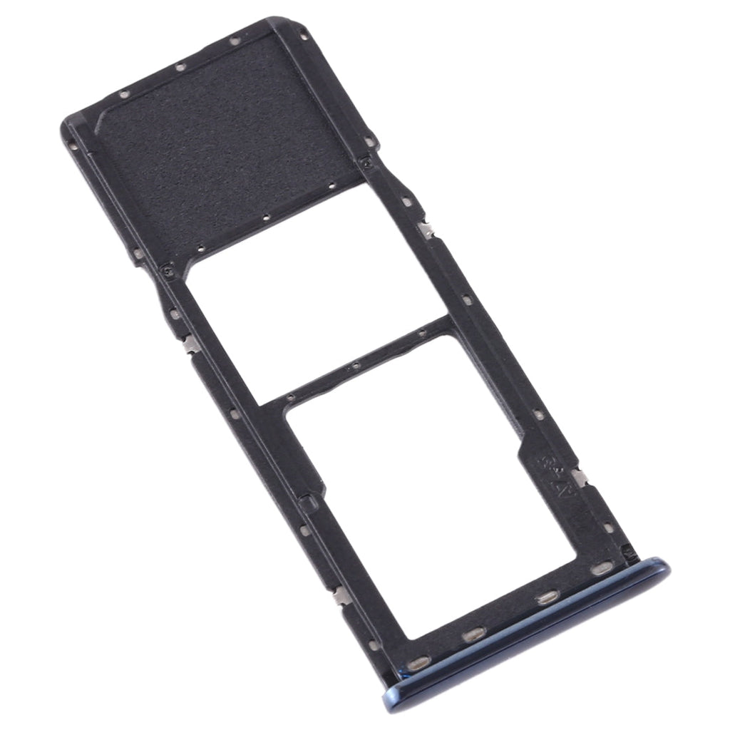 For Galaxy A7 (2018) / A750F SIM Card Tray + Micro SD Card Tray (Black)