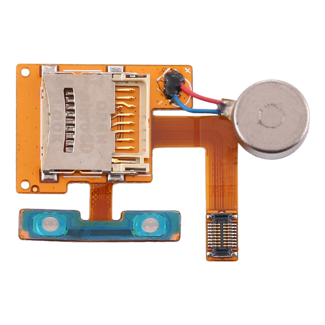 For Samsung S8500 SD Card Holder Socket + Vibrating Motor
