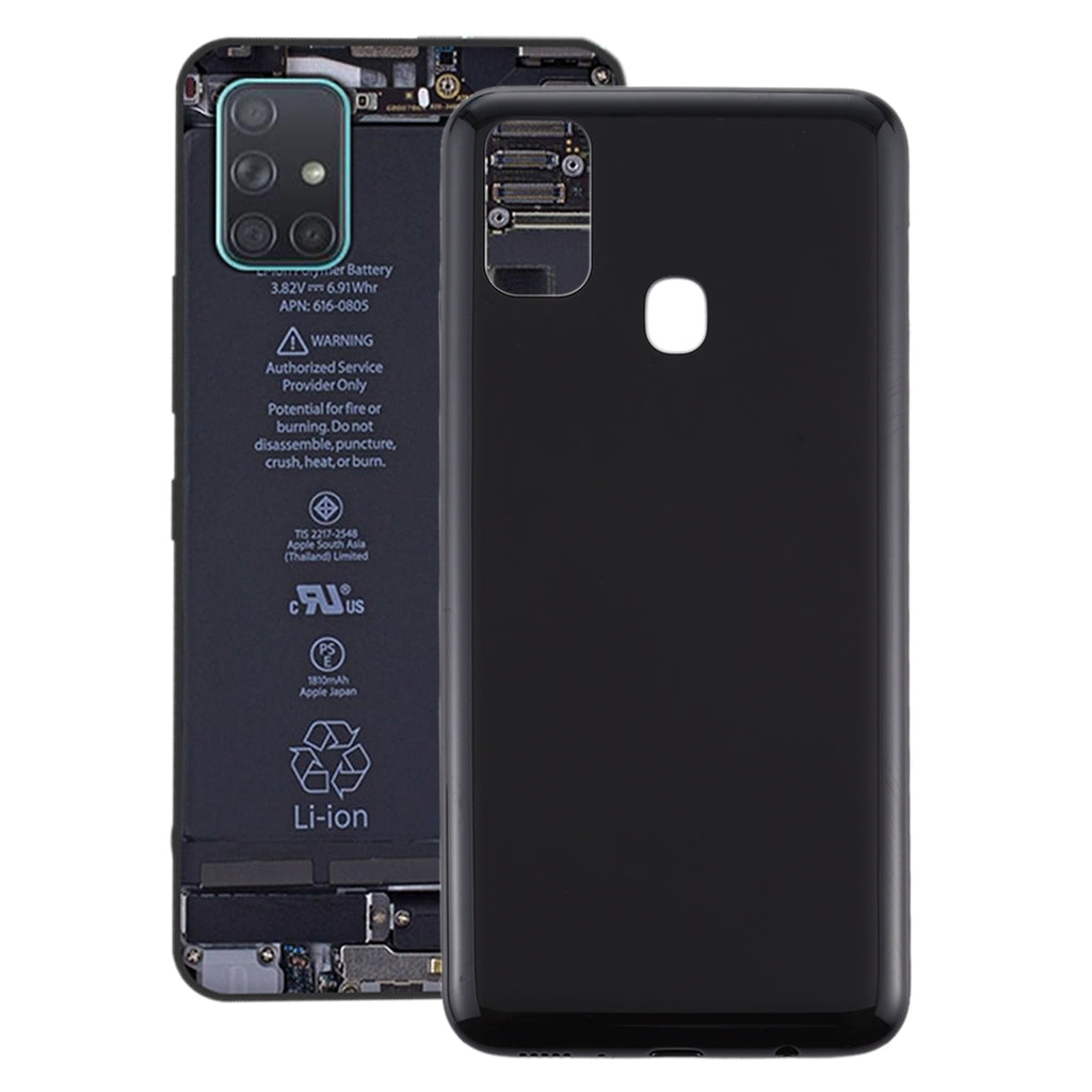 For Samsung Galaxy M21 SM-M215F Battery Back Cover (Black)