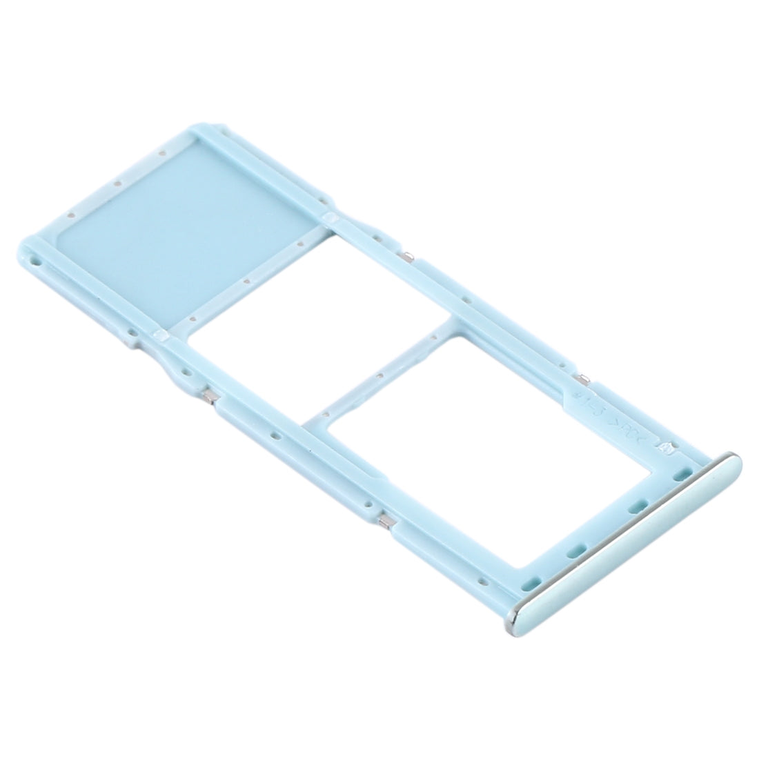 For Samsung Galaxy A71 / A715 SIM Card Tray + Micro SD Card Tray (Green)