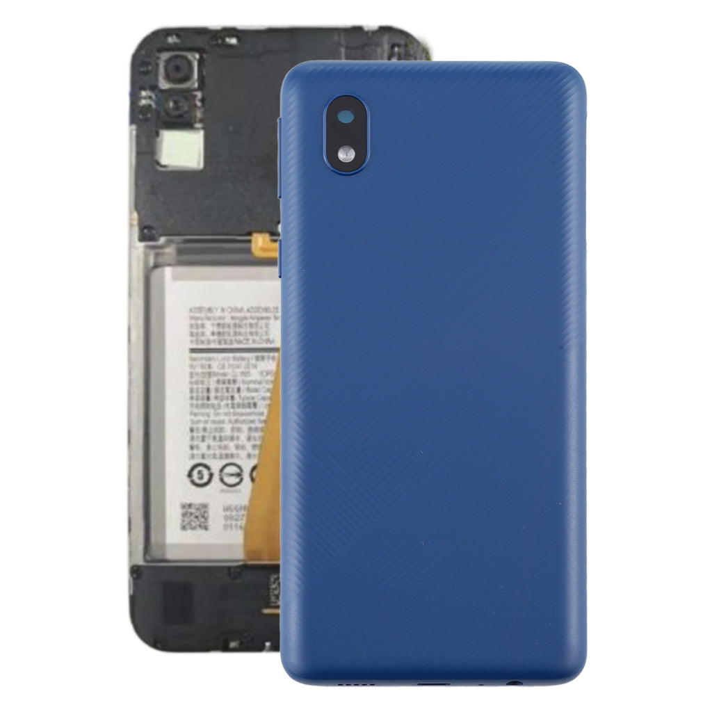 For Samsung Galaxy A01 Core SM-A013 Battery Back Cover (Blue)