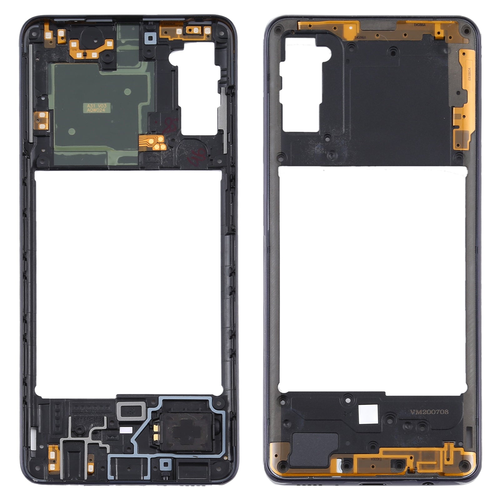 For Samsung Galaxy A41 Middle Frame Bezel Plate