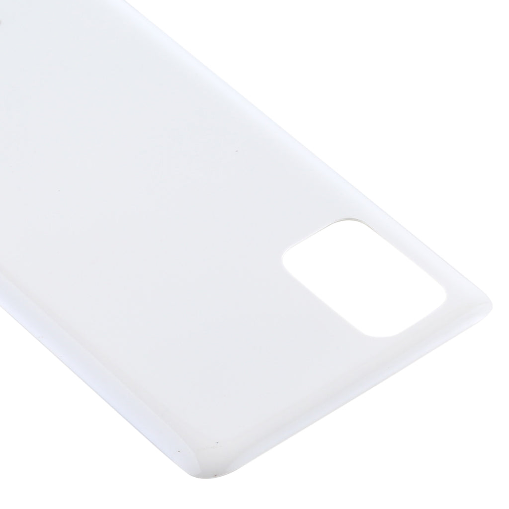 For Samsung Galaxy M51 Battery Back Cover (White)