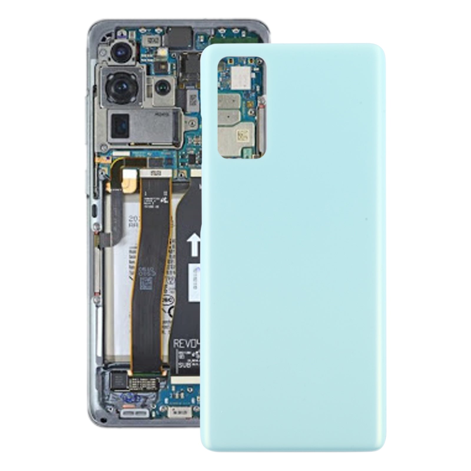 For Samsung Galaxy S20 FE Battery Back Cover (Green)