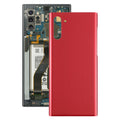 For Samsung Galaxy Note10 Battery Back Cover (Red)