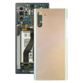 For Samsung Galaxy Note10 Battery Back Cover (Silver)