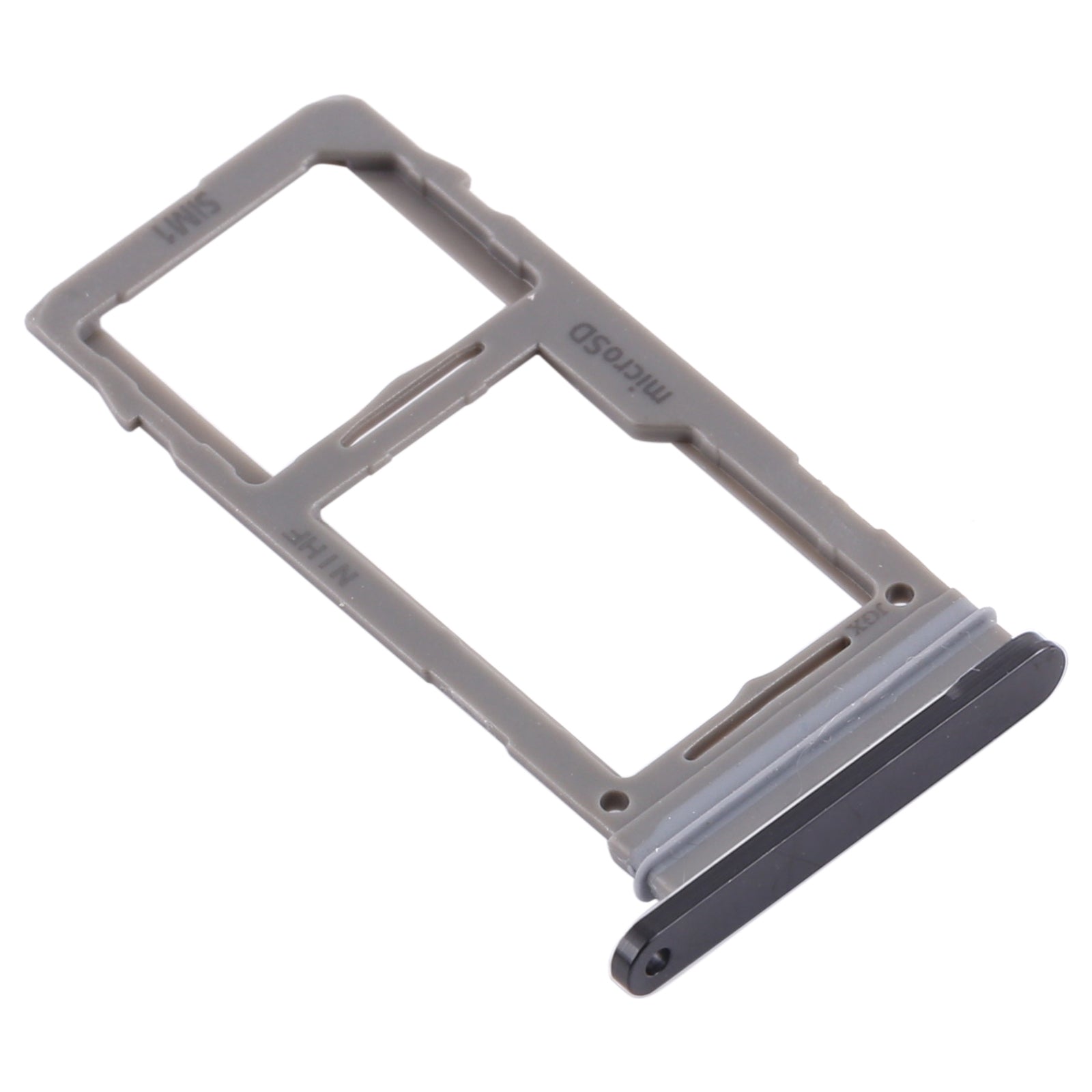 For Samsung Galaxy Note20 Ultra SIM Card Tray + Micro SD Card Tray (Black)