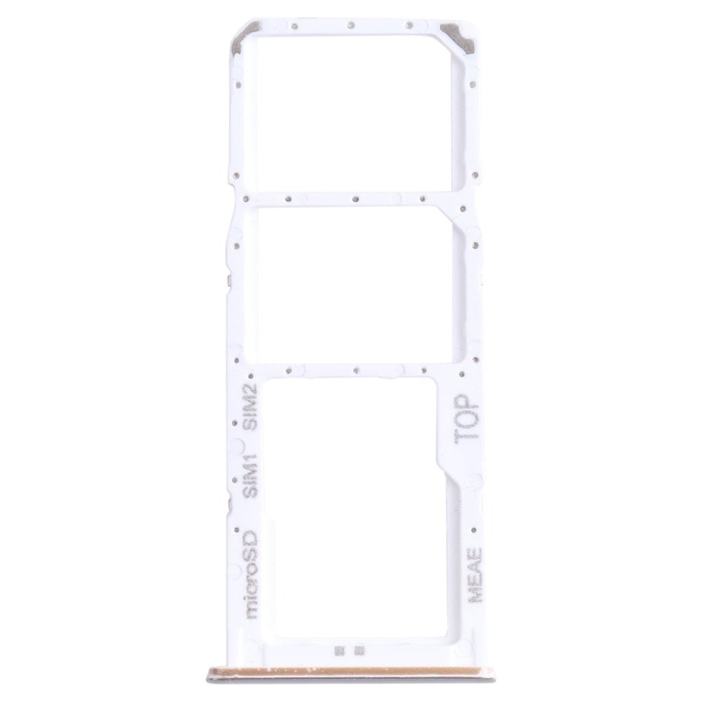For Samsung Galaxy M51 SM-M515 SIM Card Tray + SIM Card Tray + Micro SD Card Tray (Silver)