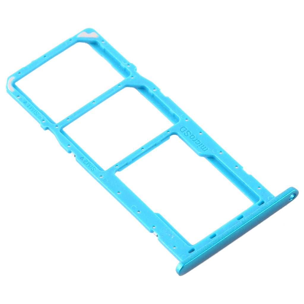 For Samsung Galaxy A11 SM-A115 SIM Card Tray + SIM Card Tray + Micro SD Card Tray (Green)