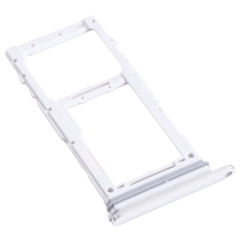 For Samsung Galaxy S10 Lite SM-G770 SIM Card Tray + SIM Card Tray / Micro SD Card Tray (Silver)