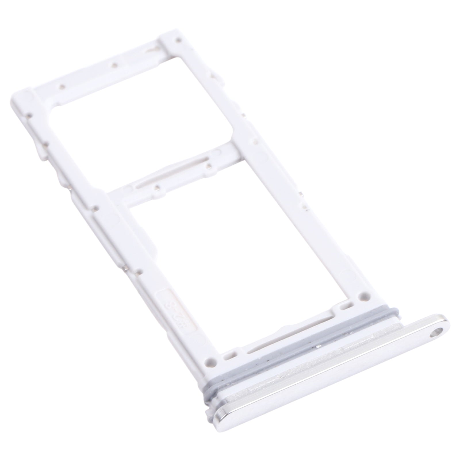 For Samsung Galaxy S10 Lite SM-G770 SIM Card Tray + SIM Card Tray / Micro SD Card Tray (Silver)