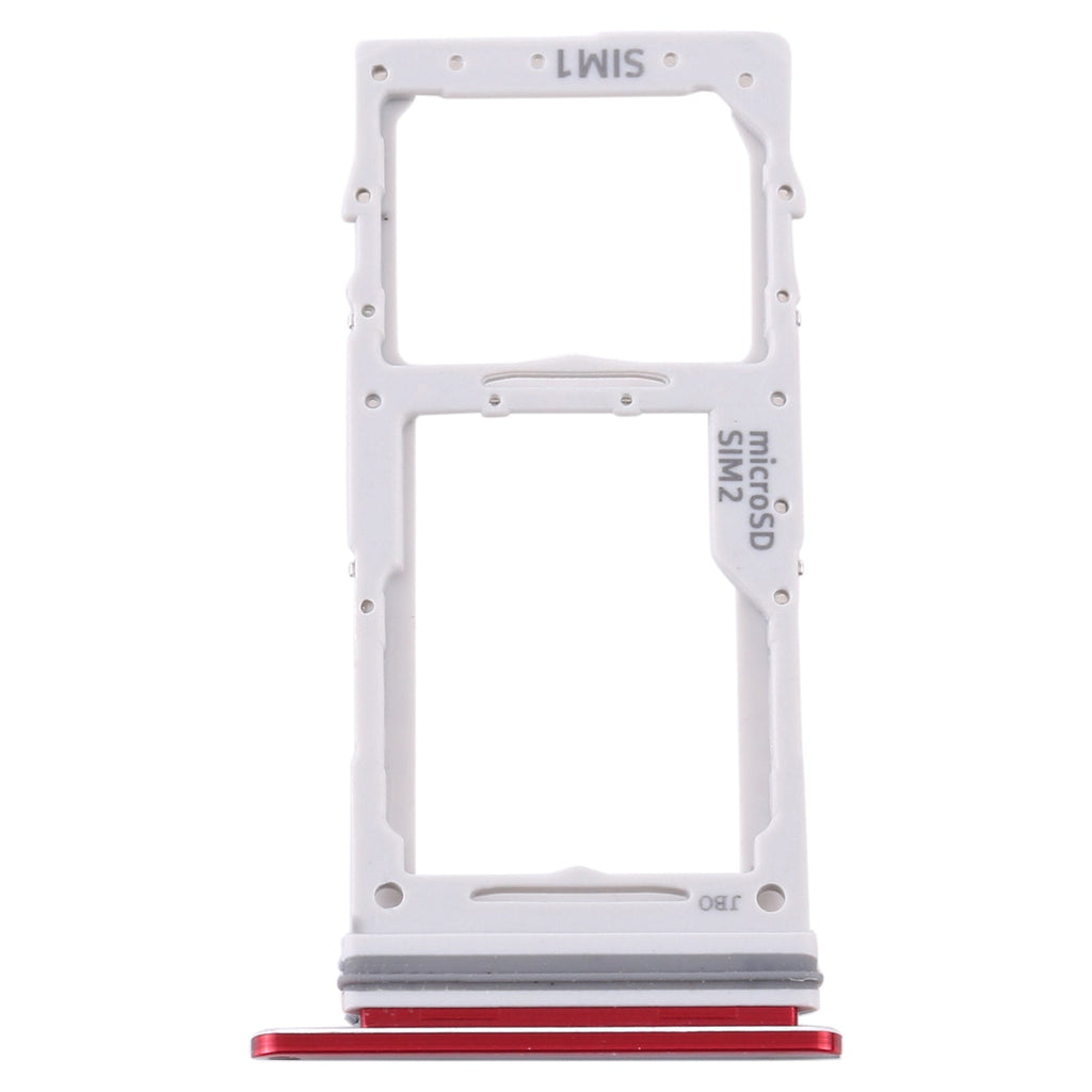 For Samsung Galaxy Note 10 Lite SM-N770 SIM Card Tray + SIM Card Tray / Micro SD Card Tray (Red)