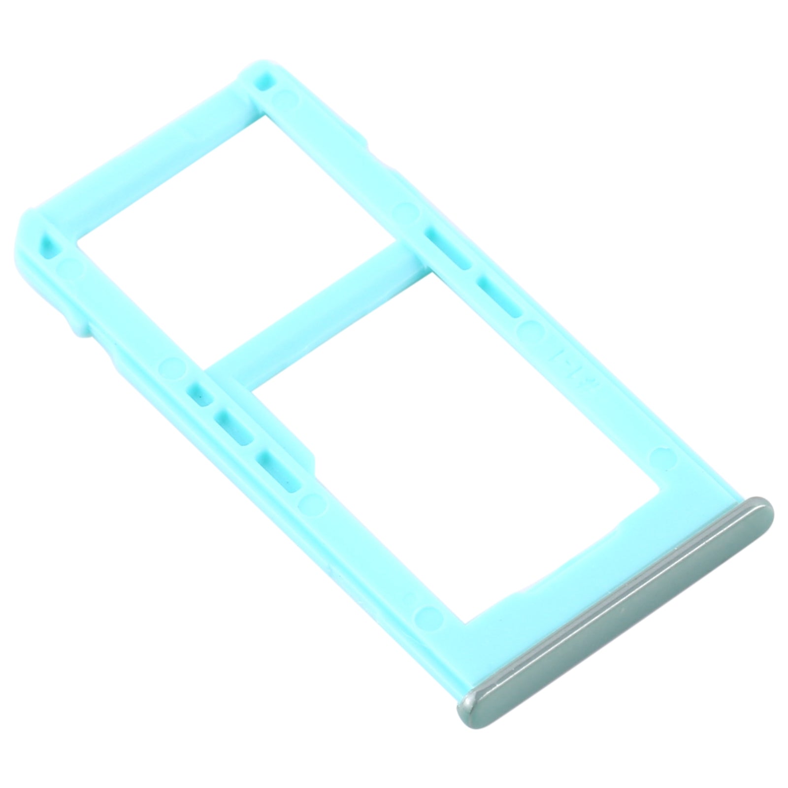 For Samsung Galaxy M40 SM-M405 SIM Card Tray + SIM Card Tray / Micro SD Card Tray (Baby Blue)