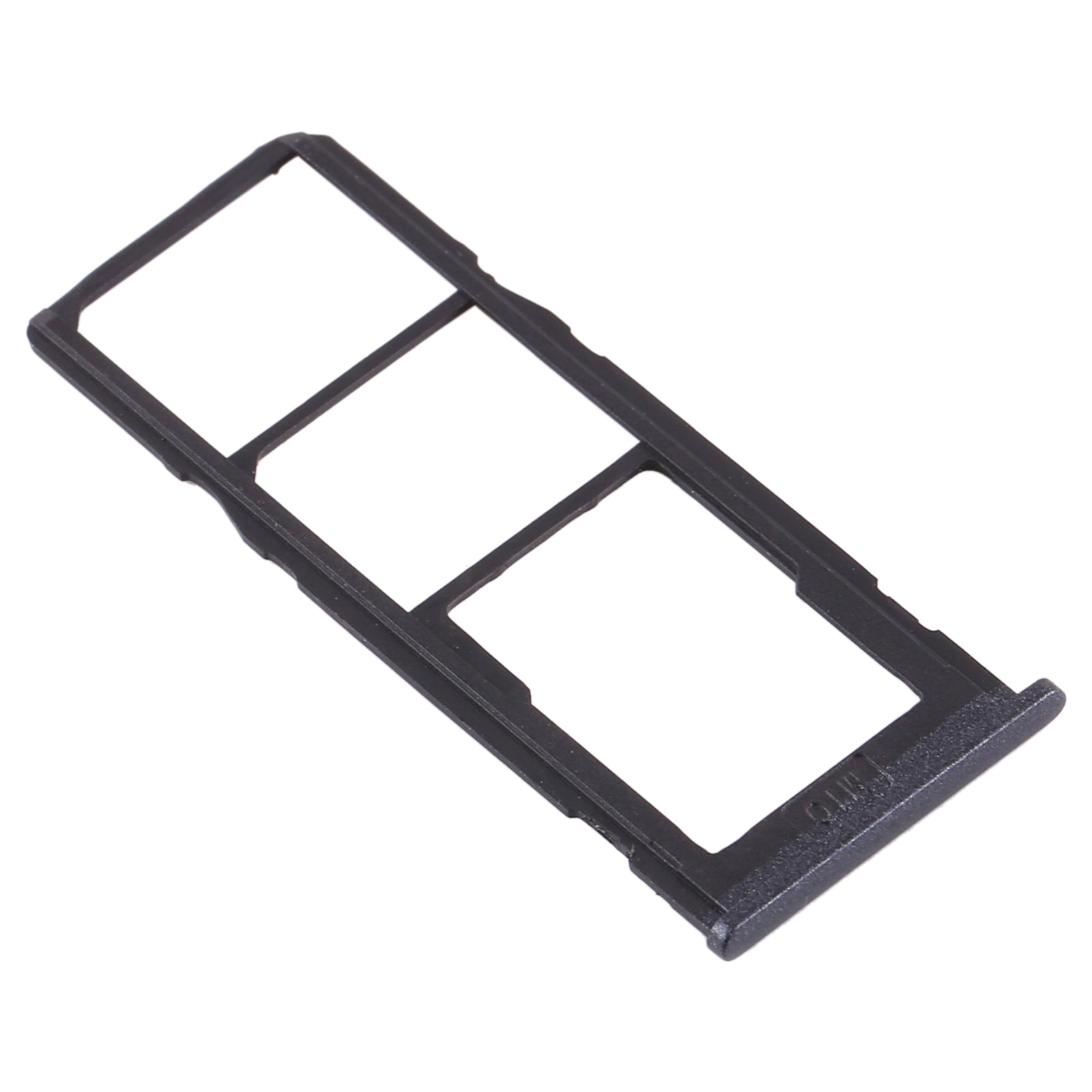 For Samsung Galaxy M10 SM-M105 SIM Card Tray + SIM Card Tray + Micro SD Card Tray (Black)