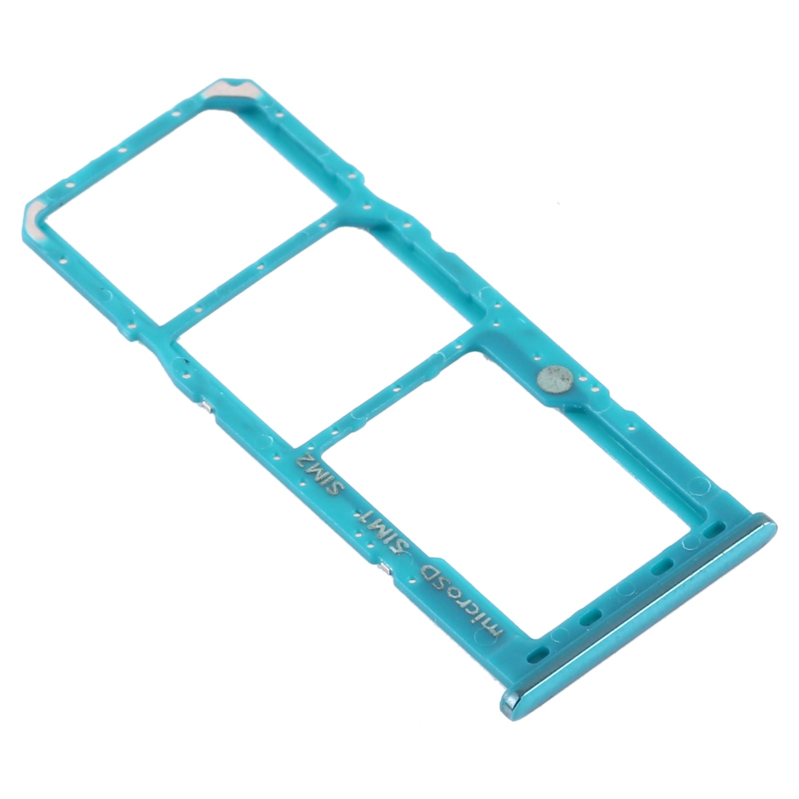 For Samsung Galaxy A50s SM-A507 SIM Card Tray + SIM Card Tray + Micro SD Card Tray (Green)