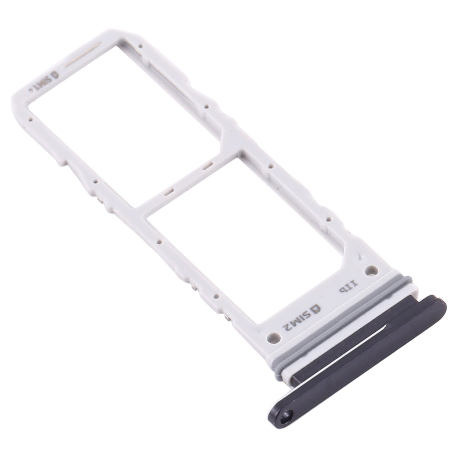 For Samsung Galaxy A90 5G SM-A908 SIM Card Tray + SIM Card Tray (Black)