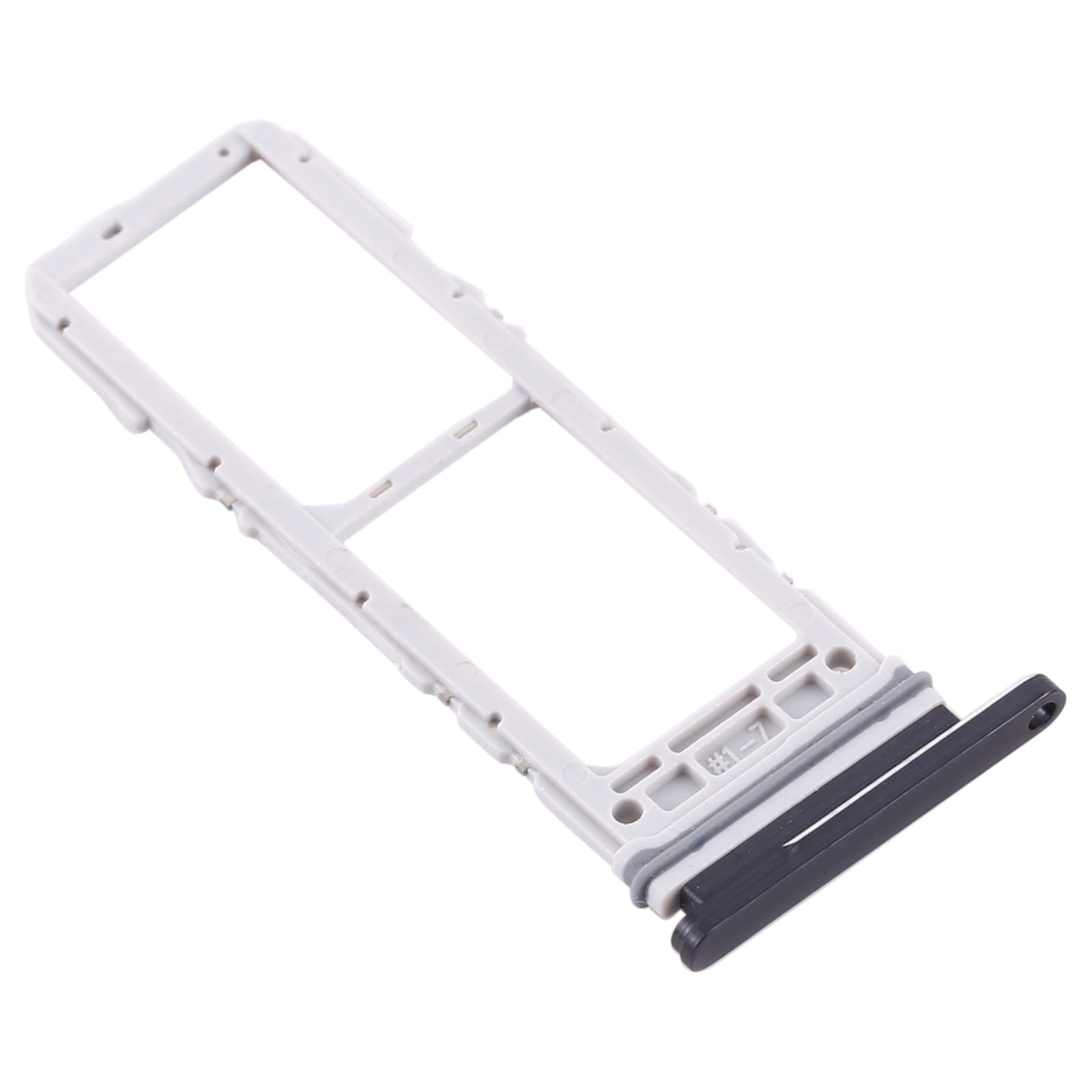 For Samsung Galaxy A90 5G SM-A908 SIM Card Tray + SIM Card Tray (Black)