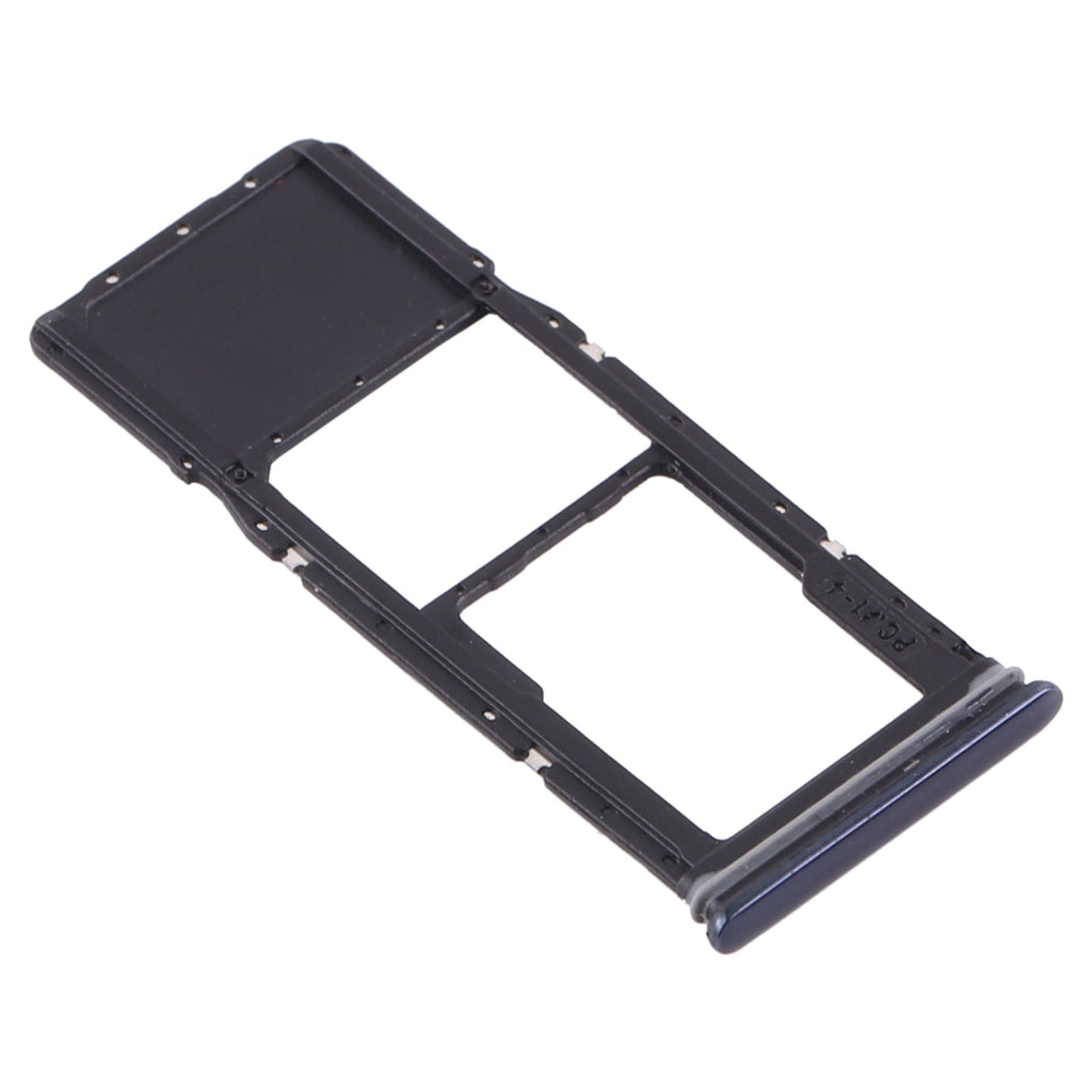 For Samsung Galaxy A9 (2018) SM-A920 SIM Card Tray + Micro SD Card Tray (Black)