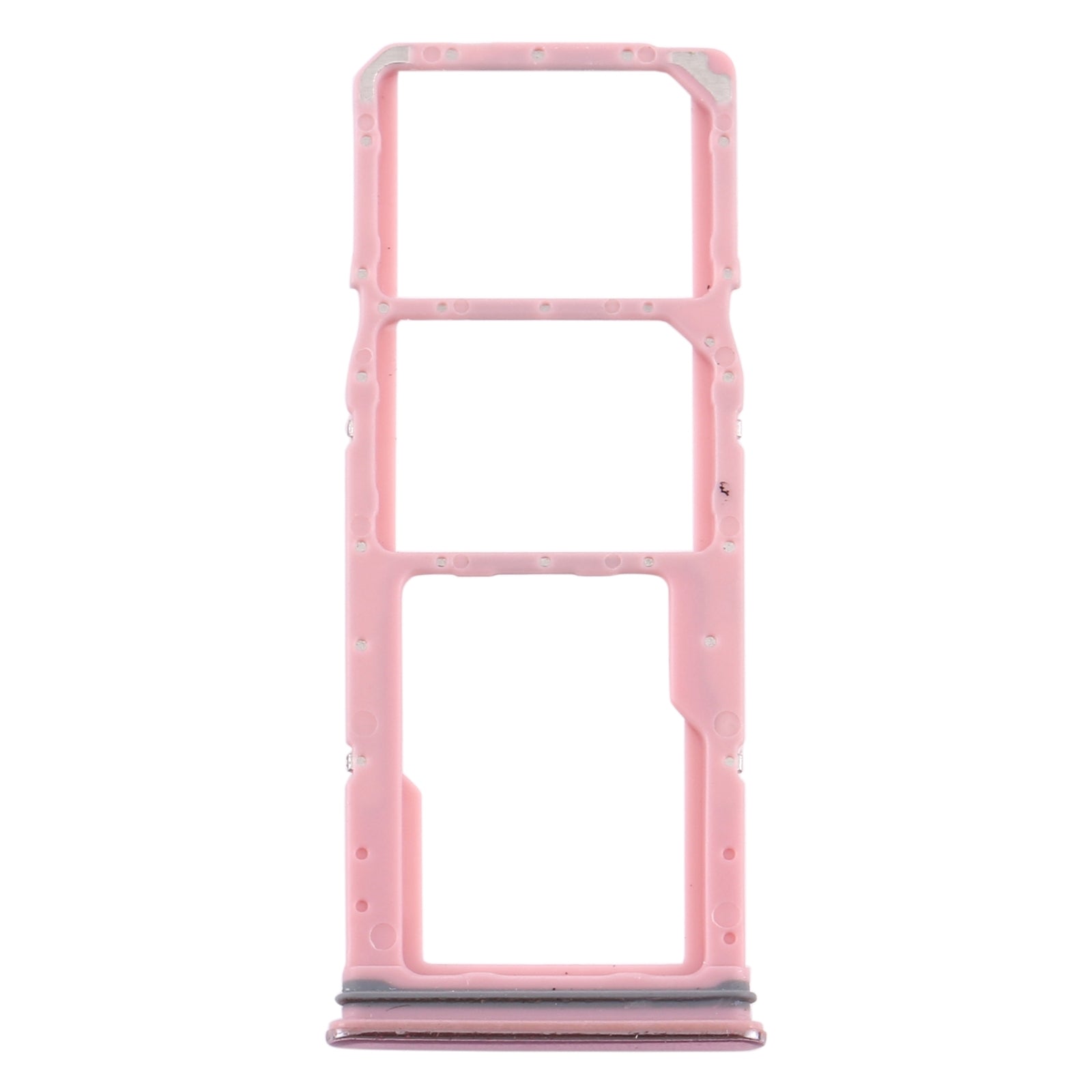 For Samsung Galaxy A9 (2018) SM-A920 SIM Card Tray + SIM Card Tray + Micro SD Card Tray (Pink)