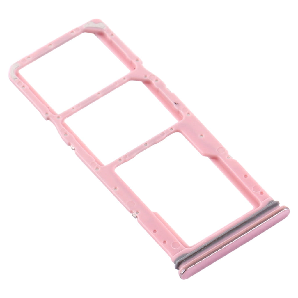 For Samsung Galaxy A9 (2018) SM-A920 SIM Card Tray + SIM Card Tray + Micro SD Card Tray (Pink)
