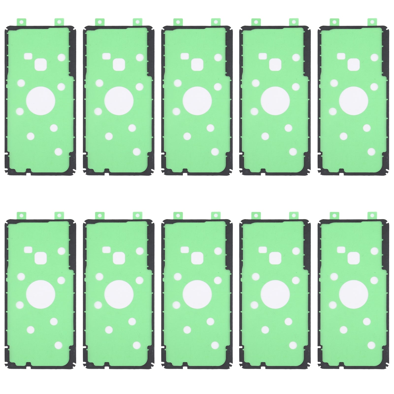 For Samsung Galaxy A9 (2018) / SM-A920 10pcs Back Housing Cover Adhesive