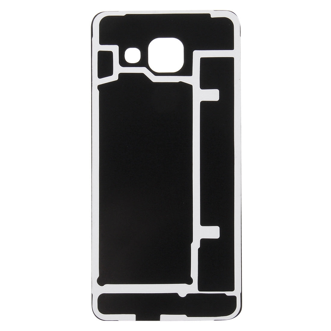 For Galaxy A3 (2016) / A3100 Battery Back Cover (Black)
