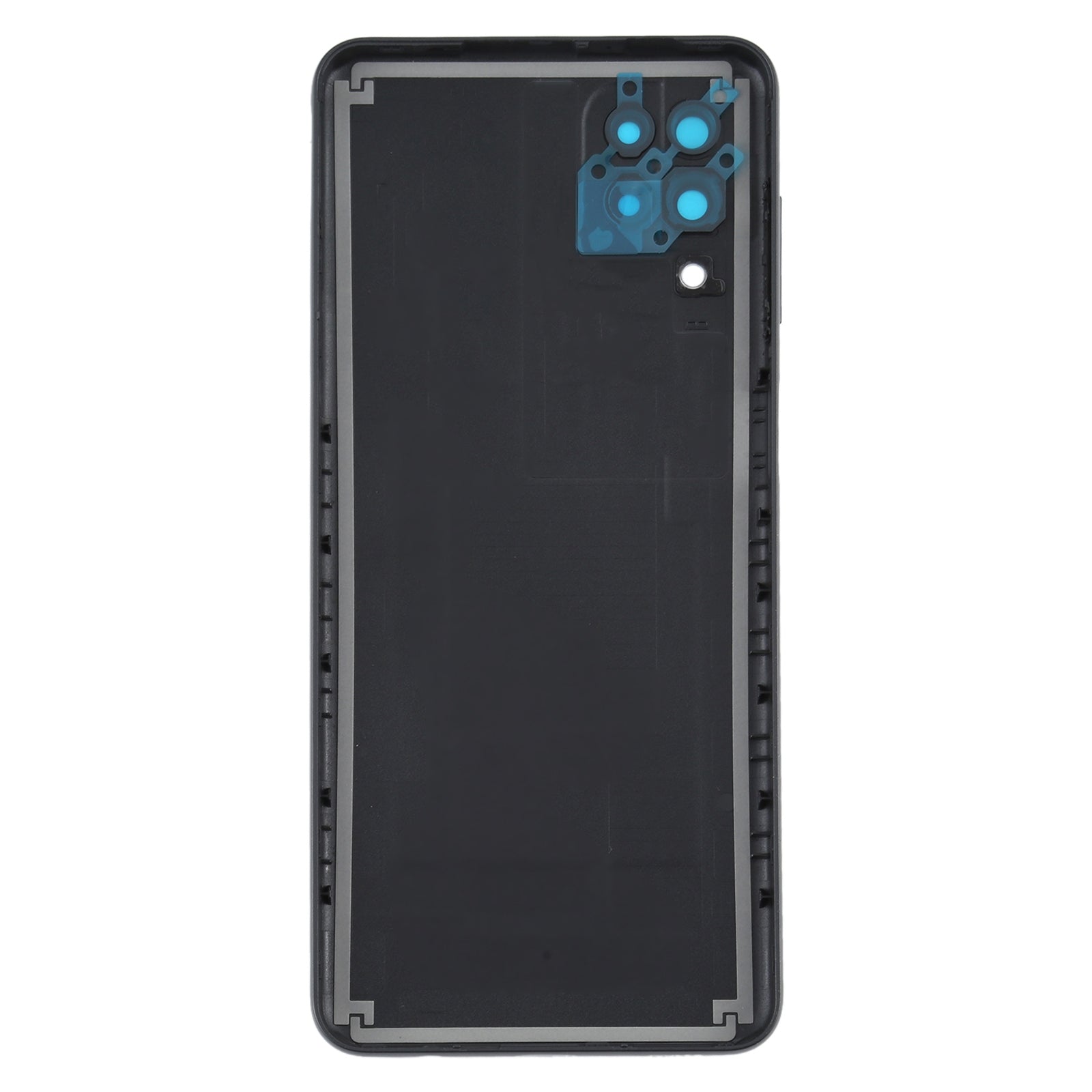 For Samsung Galaxy A12 Battery Back Cover (Black)