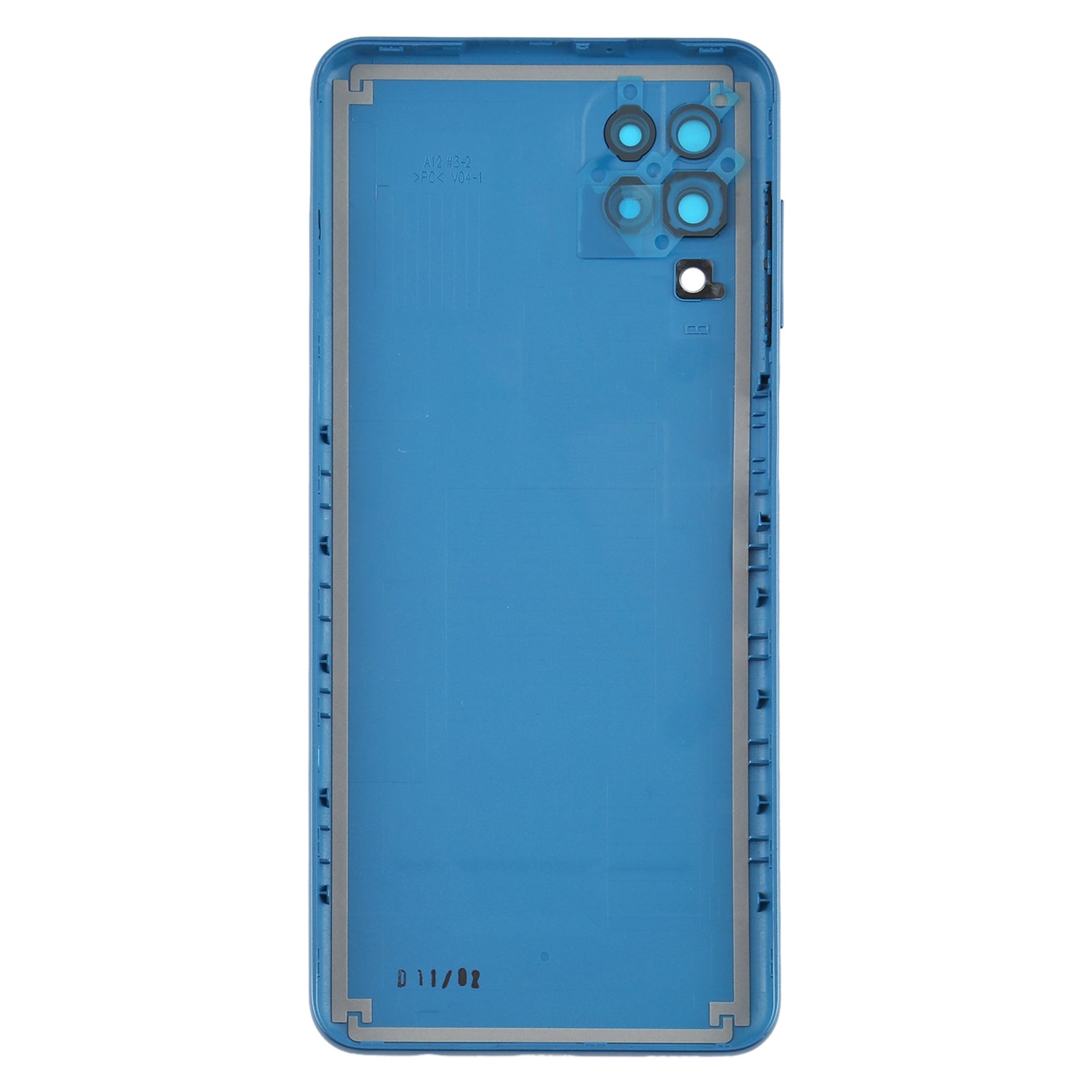 For Samsung Galaxy A12 Battery Back Cover (Blue)