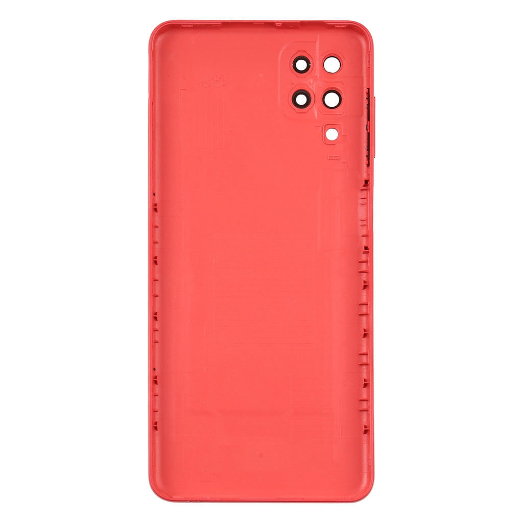 For Samsung Galaxy A12 Battery Back Cover (Red)