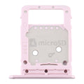 For Samsung Galaxy Tab S6 Lite / SM-P615 SIM Card Tray + Micro SD Card Tray (Pink)